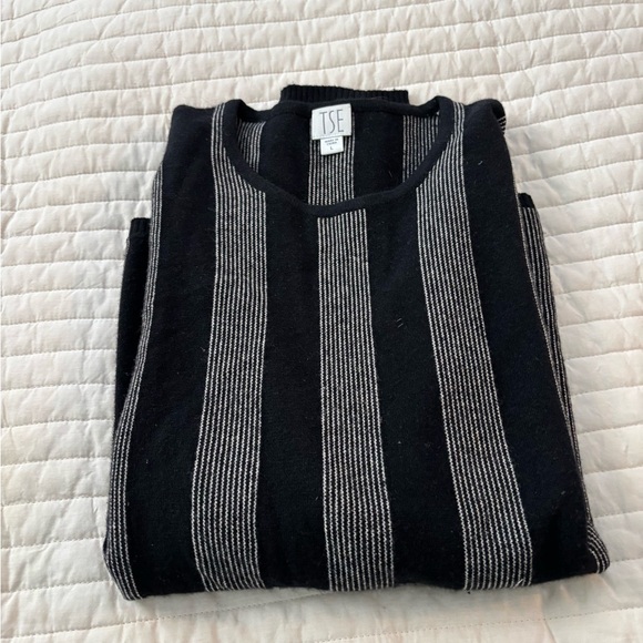 TSE Women's’s striped cashmere sweater - Picture 3 of 3